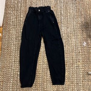 Zara Baggy Paperbag Jeans
